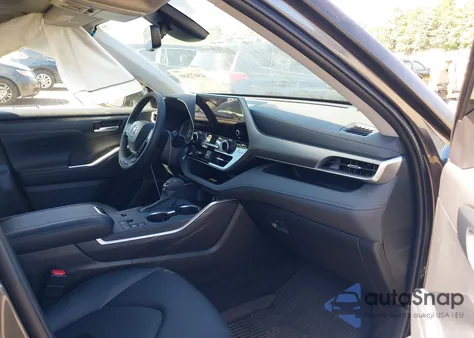 2025 Toyota Highlander Hybrid Xle from USA, damaged, VIN 5TDKBRCH2SS666513